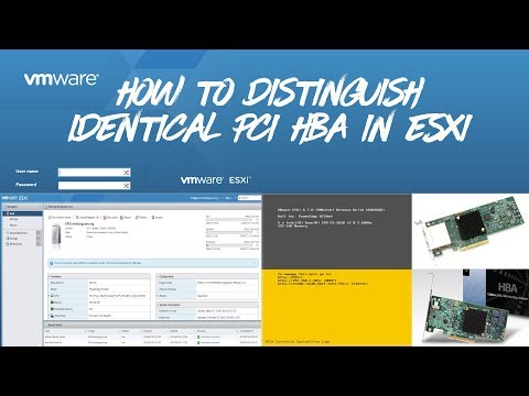 ESXi - How to distinguish identical PCI HBA controllers in VMware vSphere ESXi 6.7