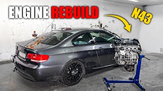 N43 ENGINE REBUILD | BMW E92 320i #2