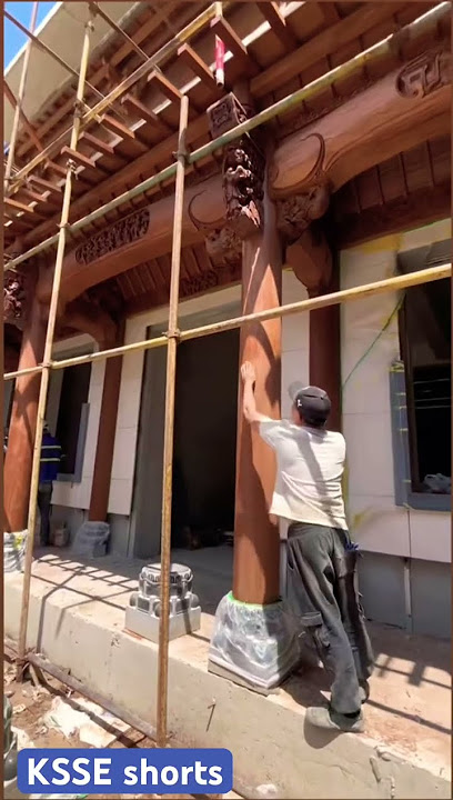 Chinese timber structures the symbol of art#feedshorts