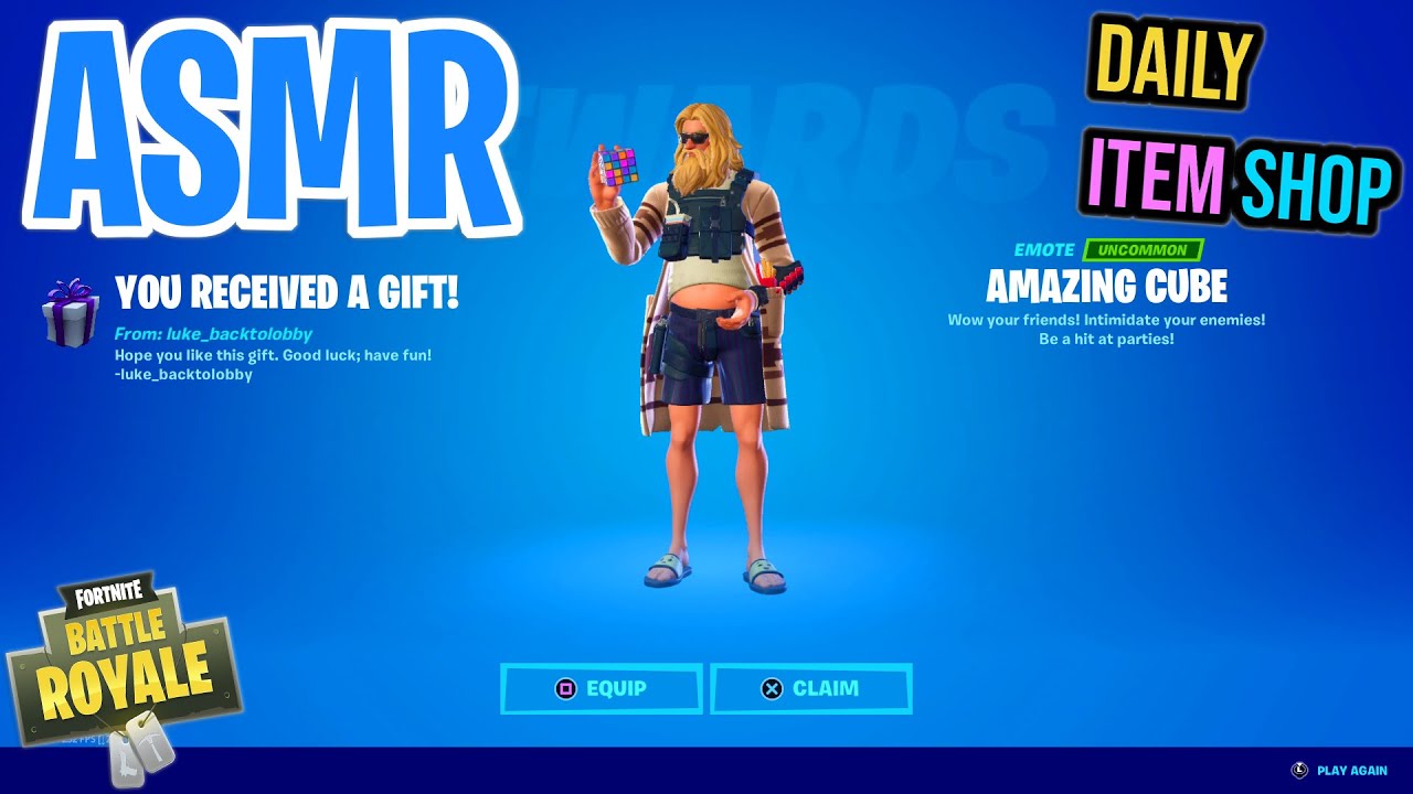 NEW** ACCESS CUBE & GGWP EMOTE l Fortnite Item shop (5-17-23) 