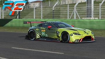 rFactor 2 - Aston Martin Vantage GTE at Imola [4K 60FPS]