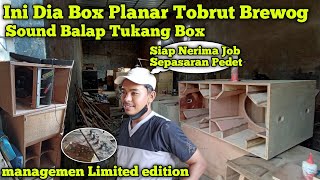 Brewog Bikin Box Tobrut😱Tukang Box Brewog Ternyata Punya Sound Spek Balap Juga🔥