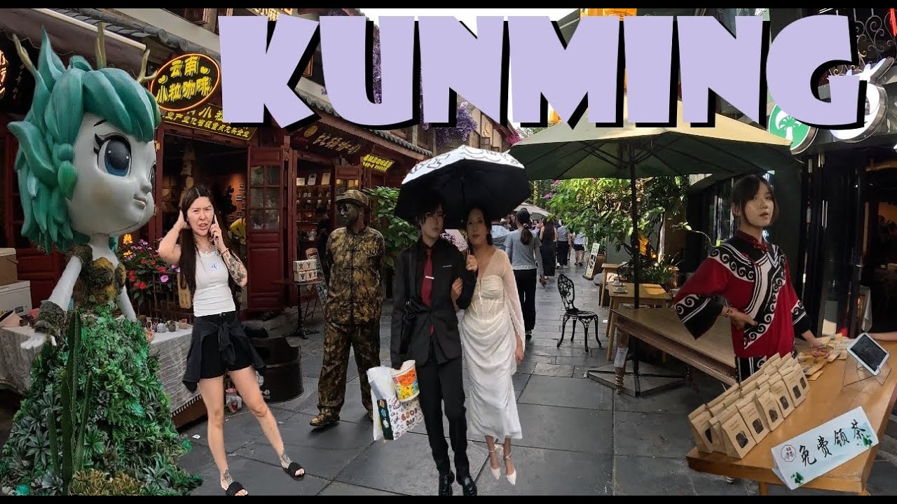 🇨🇳 Kunming, China: 1st Day in a cool-looking city!
