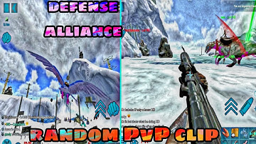ARK MOBILE - RANDOM PVP CLIPS | DEFENSE  ALLIANCE