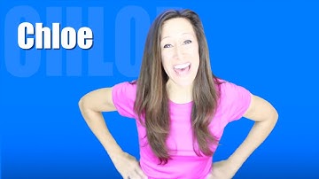 Learn to Spell CHLOE Toddler Song | Learn to Talk with Patty Shukla