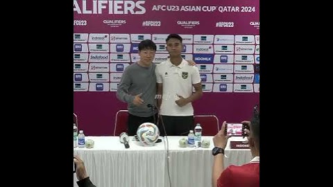 lucu.. marcelino kena jewer shin tae yong.