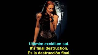 EPICA - HUNAB KU - error de YouTube- (Latin - English - Español - Lyrics - Subs)