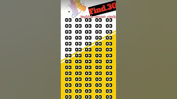 Find 👉 30 🤔 odd number puzzle 🧩 iq test math reasoning puzzle 🧩 #mathematicspuzzles #mathspuzzle