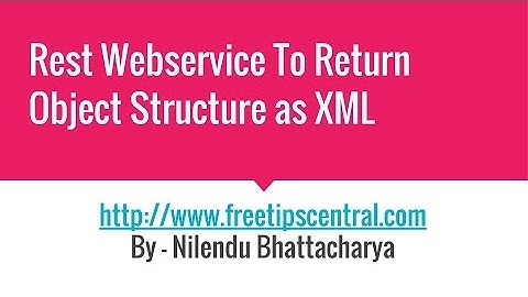 Rest Service To Return List Of Xml Objects