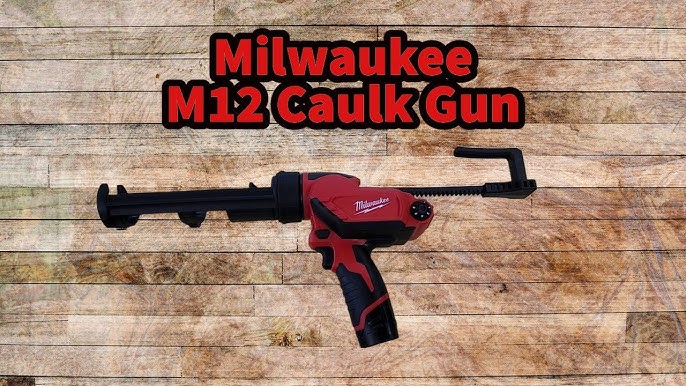 Milwaukee Cordless Caulk and Adhesive Gun