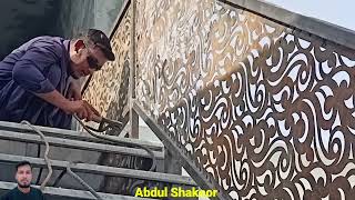 Stair Railing Design Cnc Railing Design Cnc Laser Cutting Hand Railing Design Abdul Shakoor