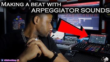 Da Drank Kang - Making a beat from ARPEGGIATOR SOUNDS (MPC X beat making)