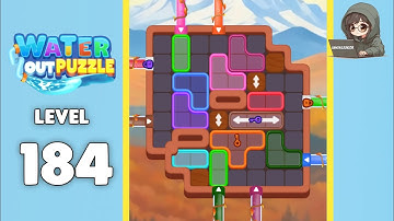 Water Out Puzzle level 184 solution