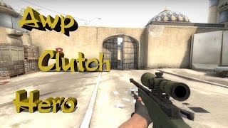 Cs:go - Crueldadmurz Awp Clutch Hero 1Vs5!