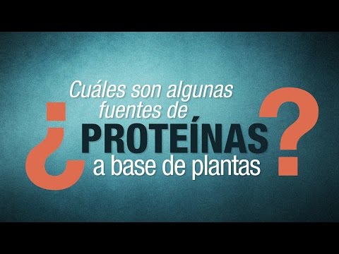 Video: Obtener proteína en el jardín: aprenda sobre las plantas que proporcionan proteína