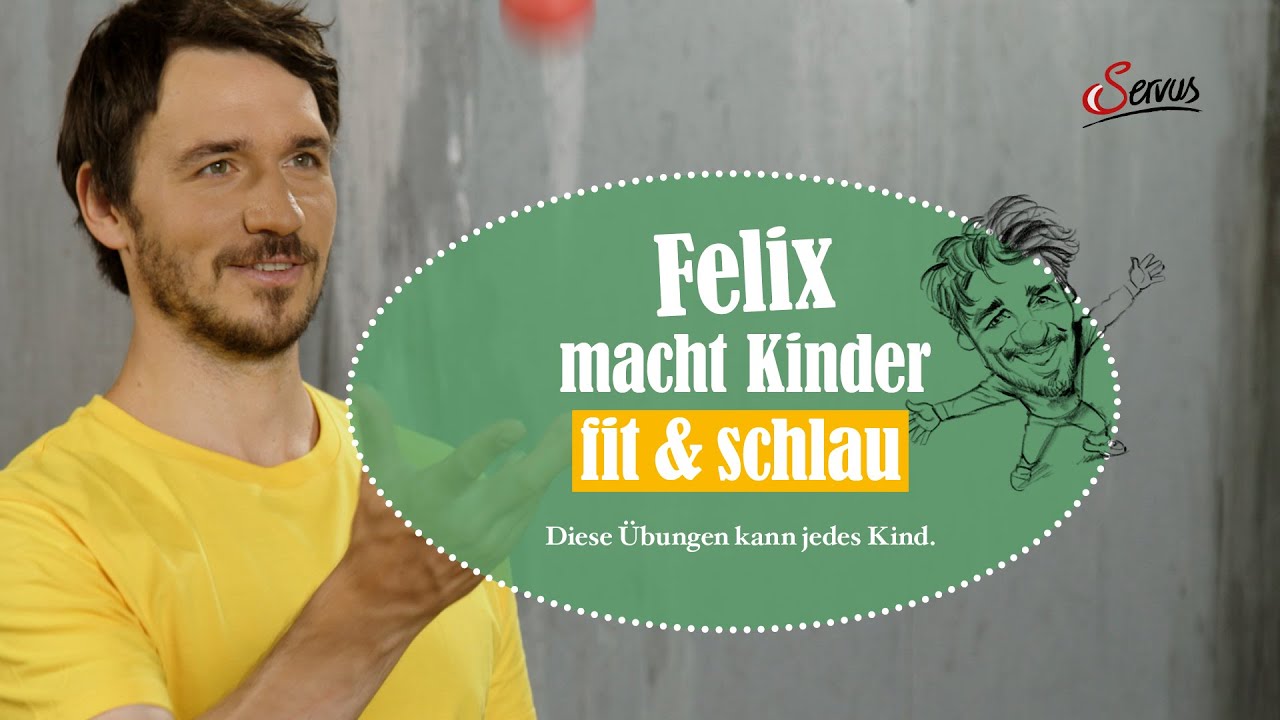 Fit & schlau mit Felix Neureuther: Diese Übungen kann jedes Kind