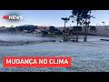 Geada atinge a região Sul e a Serra da Mantiqueira nesta quarta