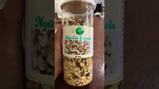 Ngũ cốc Granola. Healthy