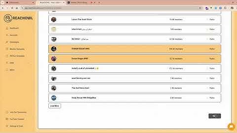 Schedule post in 100+ facebook groups using ReachOwl