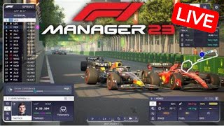 🔴Live F1 Manager 23🔴