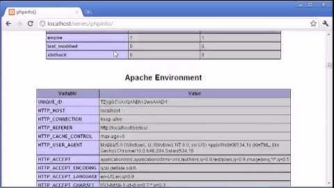 Beginner PHP Tutorial   6   The phpinfo Function