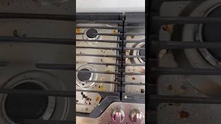 Gas Stove Cleaning #trending #cleaning #clean #kitchen #stove #gas