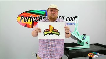 PerfecPress HTV Live Stream 10/9/20 Inkjet Light and Dark Garments and Multi Layering HTV