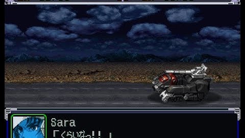 Super Robot Wars Alpha(PSX) - Land Cougar Attacks