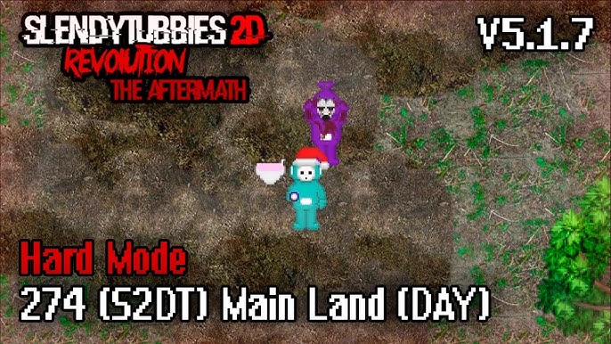 Slendytubbies 2D Revolution The End Part 2 v5.1.7 - Mountains (DAWN) Hard  Mode, 112