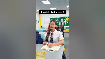 How different types of students sit in class 🤔