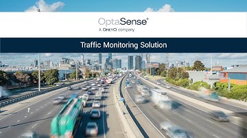 OptaSense Traffic Monitoring Solution Infographic
