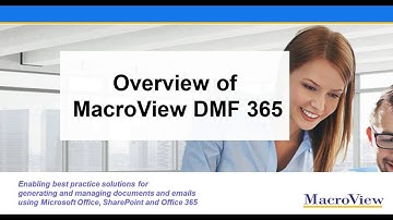 Your New MacroView DMF 365 Installation