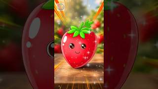 How to Draw a Cute Strawberry Step by Step 🍓 | Easy Cartoon Drawing #kawaiiart