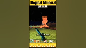 illogical minecraft 😤 #shorts #minecraft