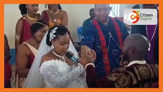 Citizen TV journalist Stephen Letoo weds