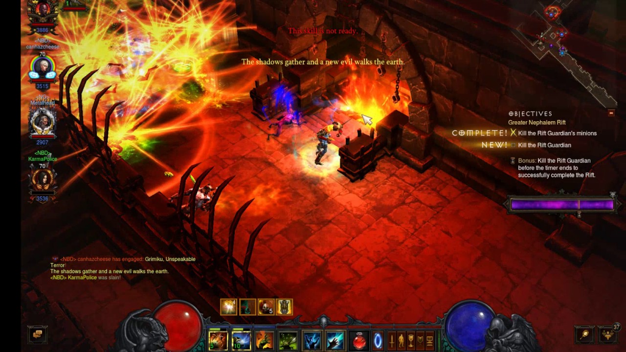 [Diablo 3] Era 7 2.5 GR 122 WD LoN Barber 4 man 