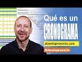 ⏳Qué es un CRONOGRAMA en  Project Management.⏳