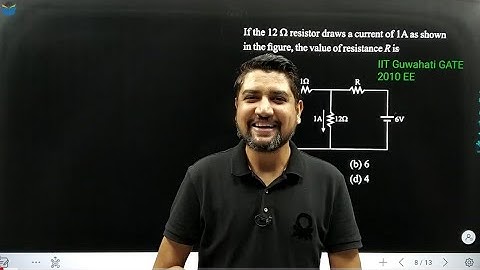 Lec 52 IIT Guwahati GATE 2010 EE #gatepyqs #gcentrickapp #networktheory #sandeeppatidarsir