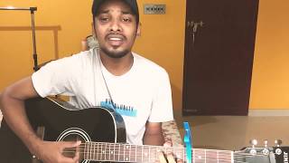 Vignette de la vidéo "Thaarme thaarame | Guitar cover |~ Felix devis | #thaaramethaarame #kadaramkondaan"