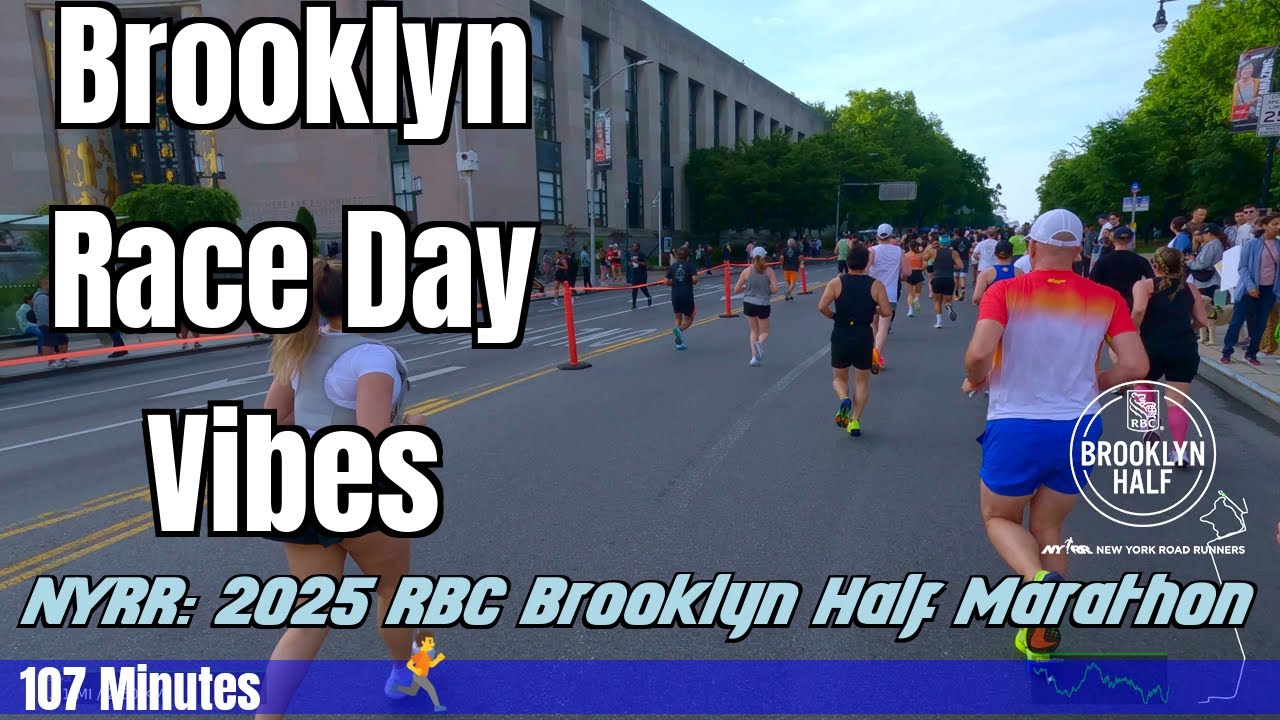 RBC Brooklyn Half Marathon 2025 | Full Race POV | Prospect Park to Coney Island Boardwalk [362]
