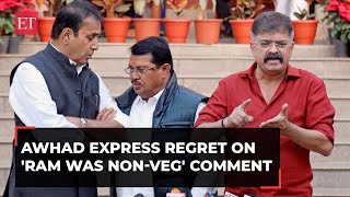 'I express regret but...': NCP leader Jitendra Awhad on 'Lord Ram was non-vegetarian' comment