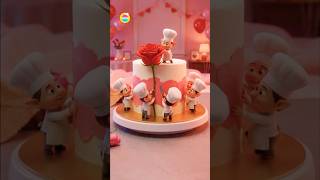 A special gift for you 💕 #shorts #valentinesday #cake