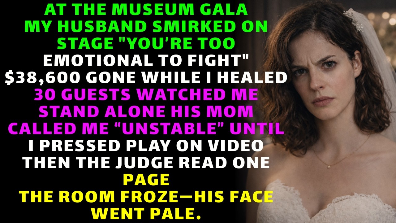 MY HUSBAND STOLE $38,600 DURING MY SURGERY—HIS MOM BACKED HIM