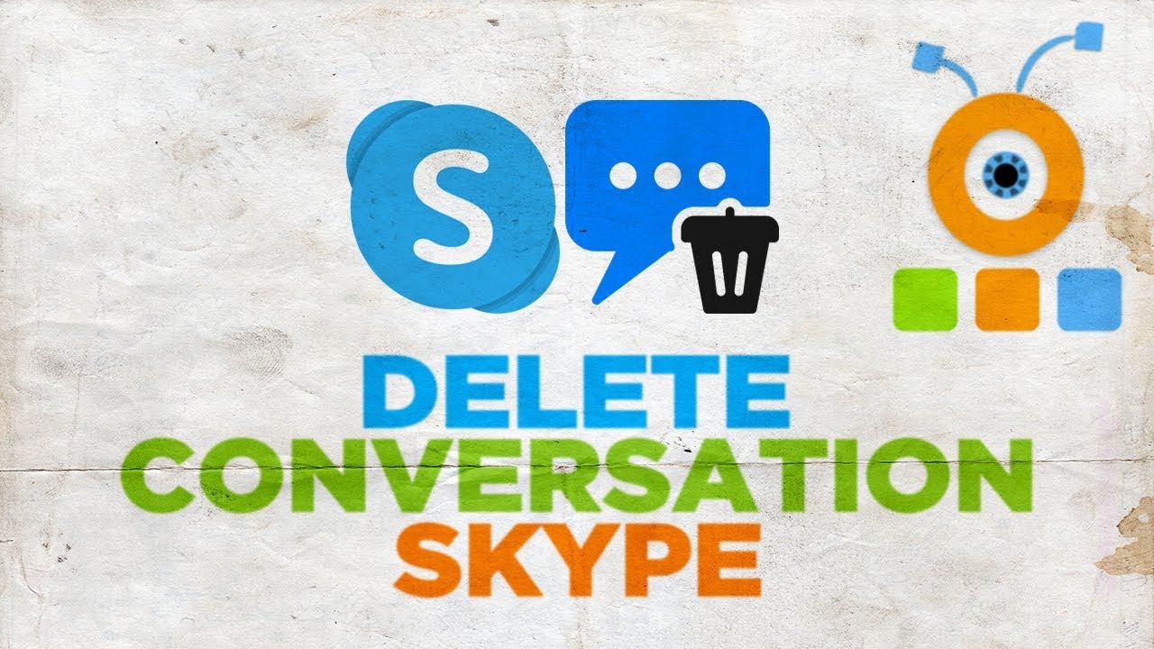 skype chat delete