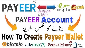 How To Creat Payeer Account In Pakistan 2023|New Video Step By Step Guide|@Mrhaditech
