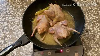 masak burung dara dengan bumbu sederhana