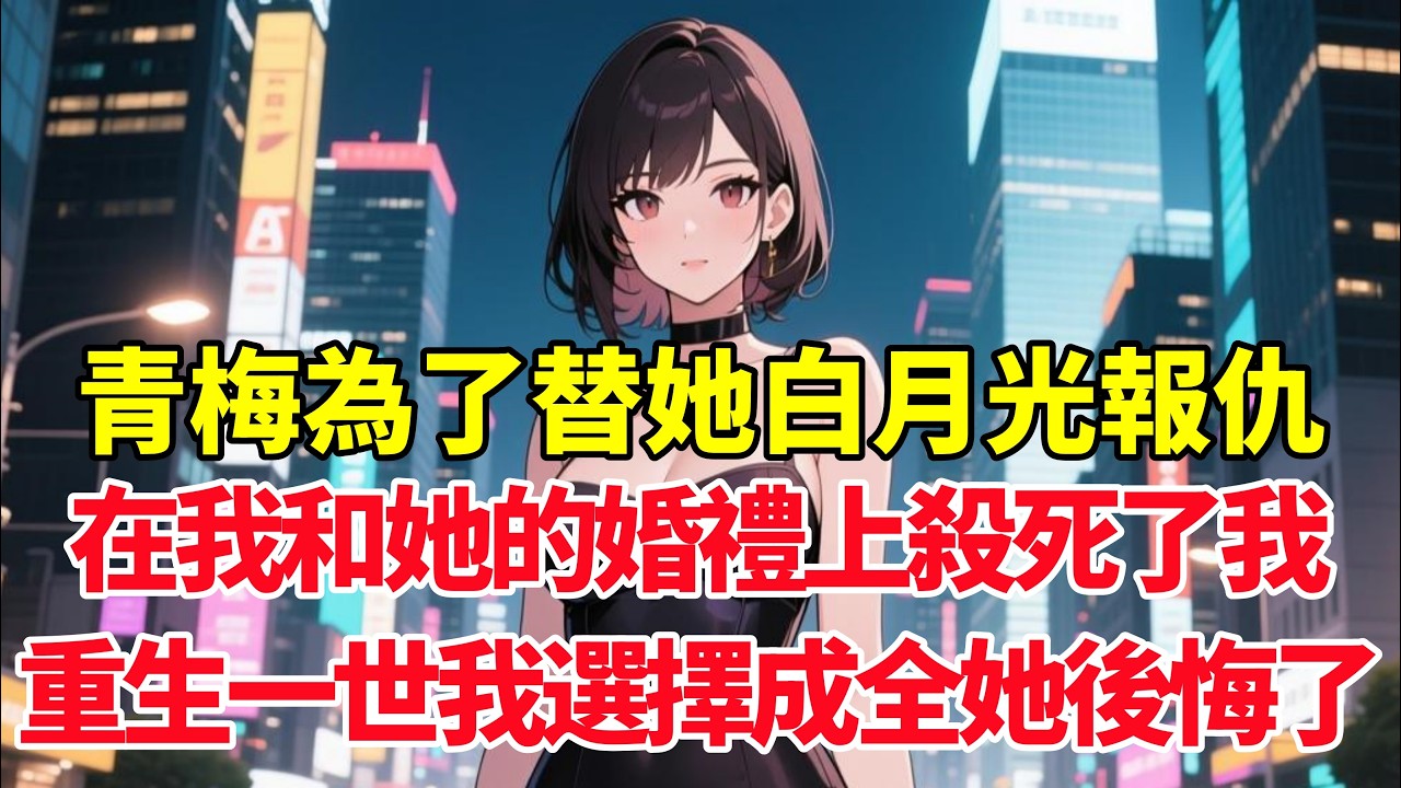 青梅為了替她白月光報仇，在我和她的婚禮上殺死了我，重生一世我選擇成全她又後悔了！#小说推荐 #一口气看完