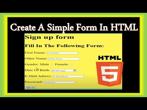 Create A Simple