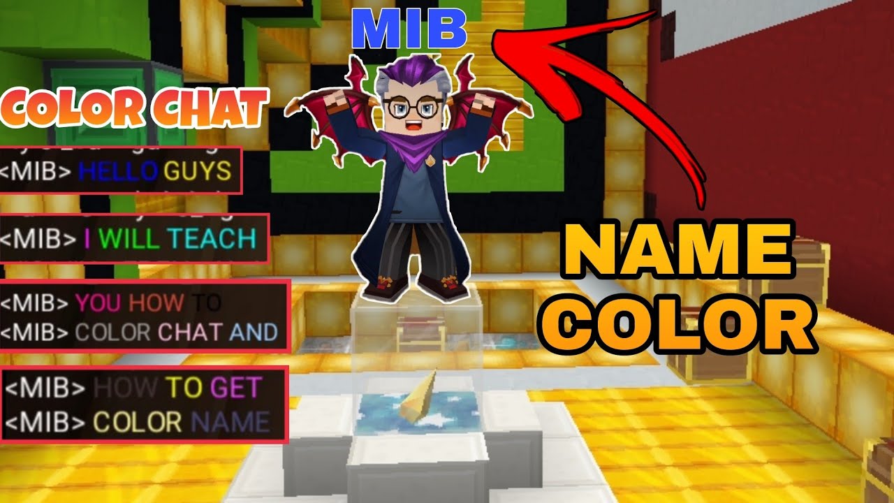 getelementsbyname 2022 🔴HOW TO COLOR NAME AND COLOR CHAT IN BLOCKMAN GO☺️ SKYBLOCK/BEDWARS FT. KAISEN BG