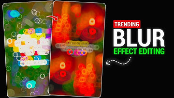 Big Hollow Circle Blur Effect Video Editing| Circle Blur Effect In Inshot